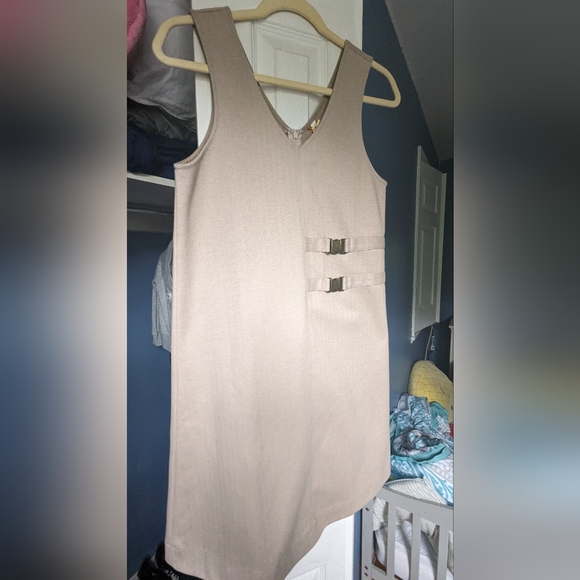 Girls jumper dress KIDI CHIC Size 16 herringbone nice thick soft material - Picture 1 of 6